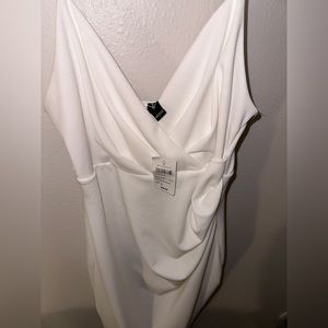 New Windsor White Mini Dress